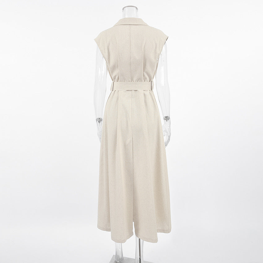 Rustin Midi Dress - Khaki