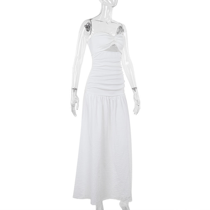 Cruz Maxi Dress-White