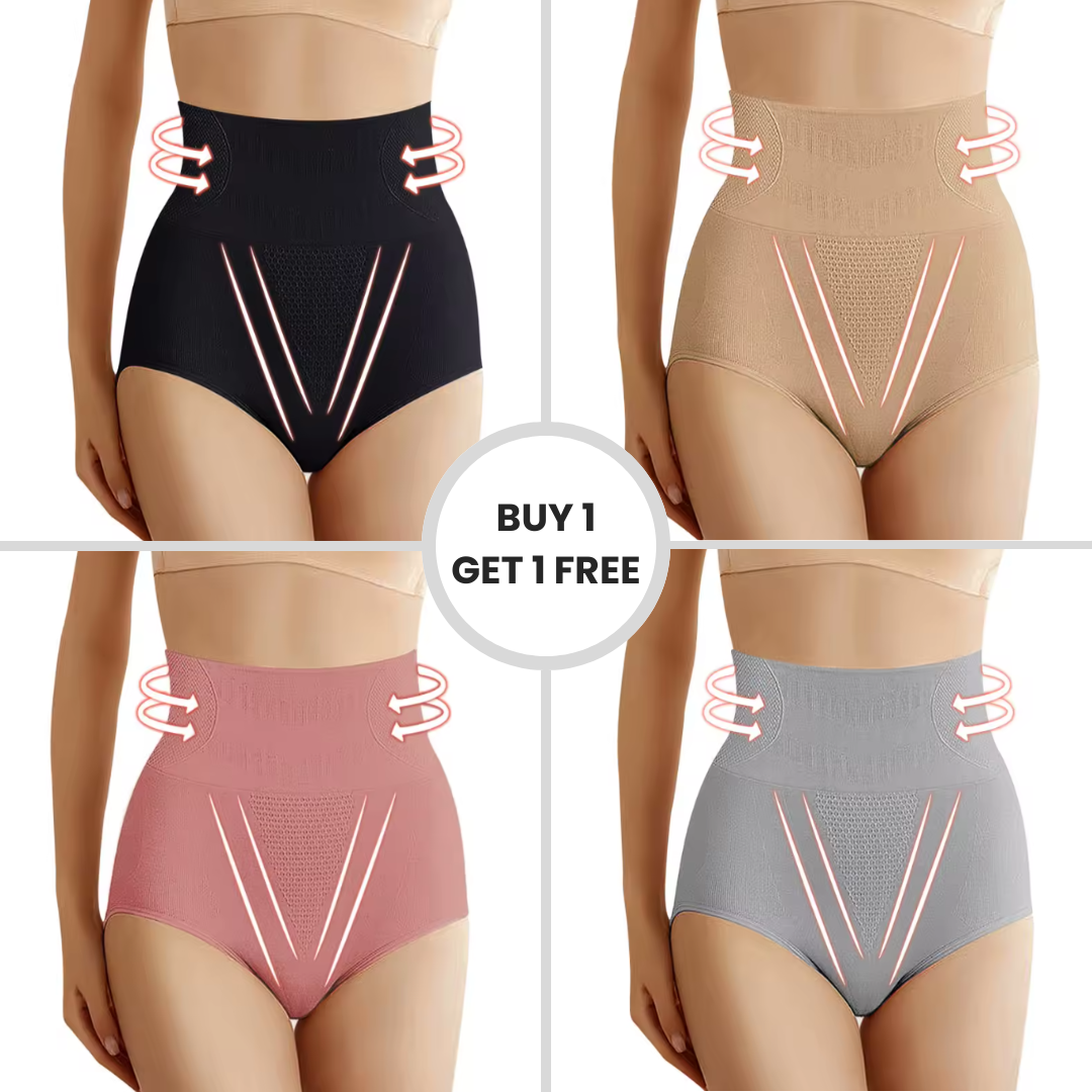 High Waist Tummy Control Shapewear Briefs