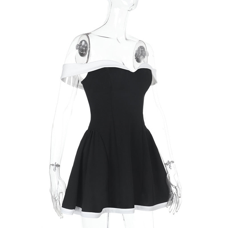 Carolis Mini Dress - Black