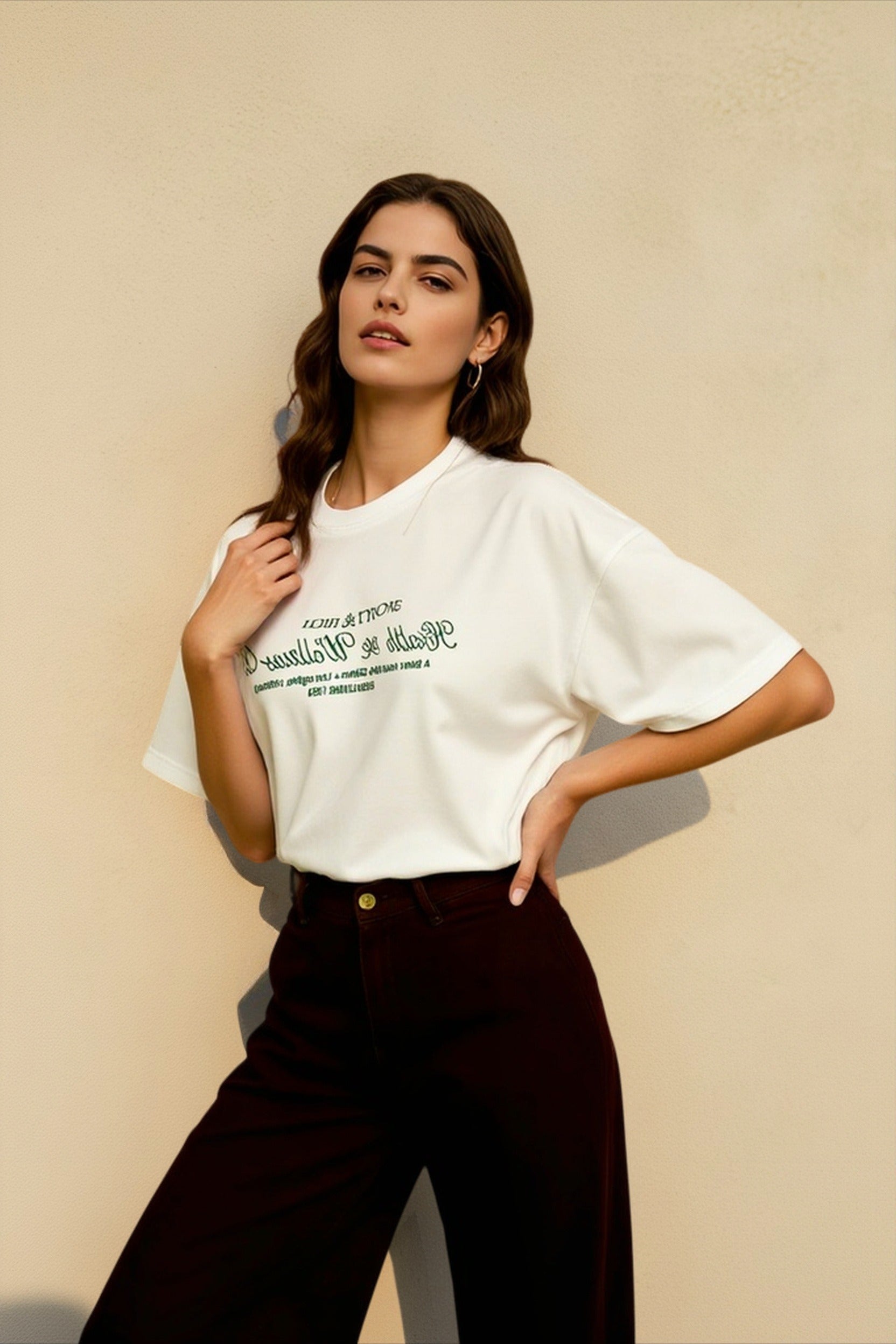Relaxed Fit Cotton Top