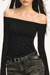 Asymmetric Slim Fit Long Sleeve Top