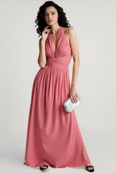 Chic Deep V Fitted Elegant Sexy Party Dress