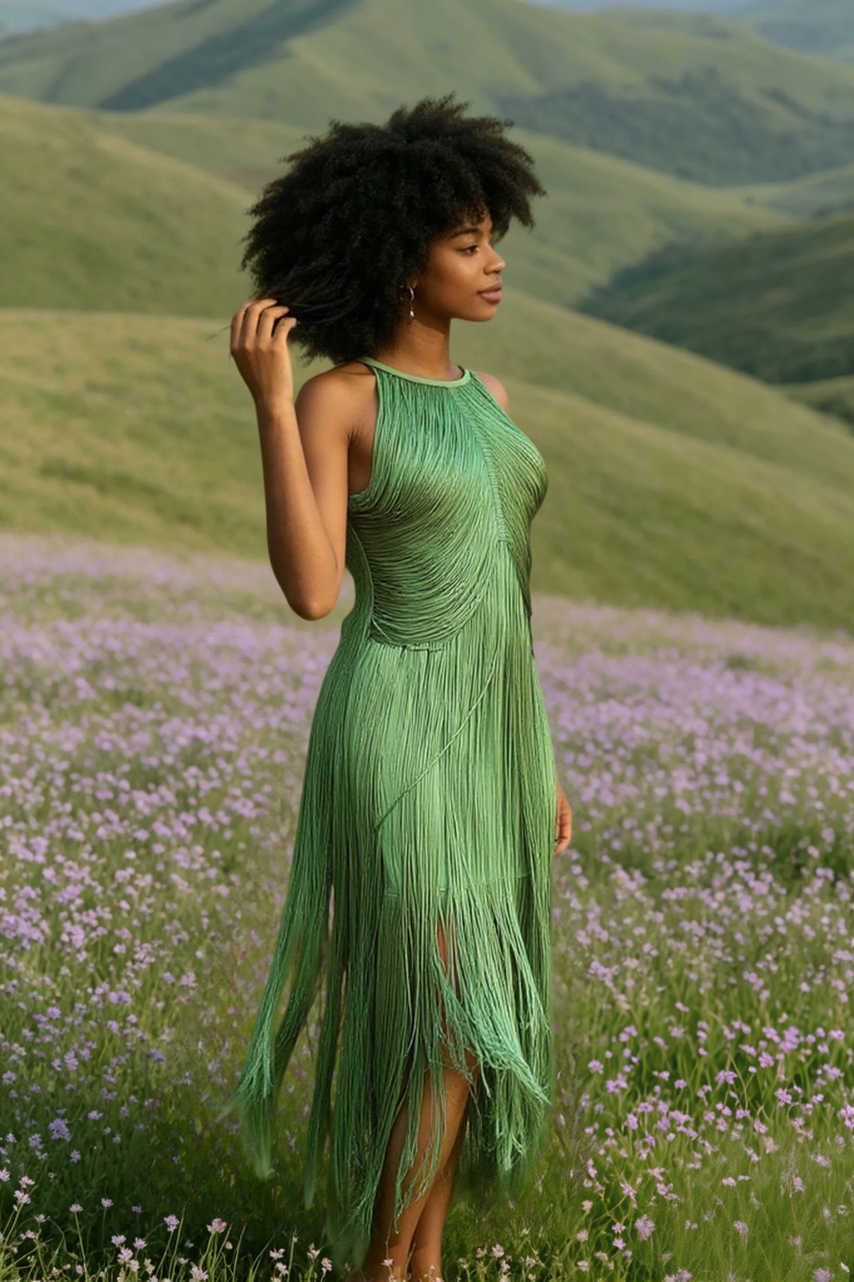 Halter-Neck Dress