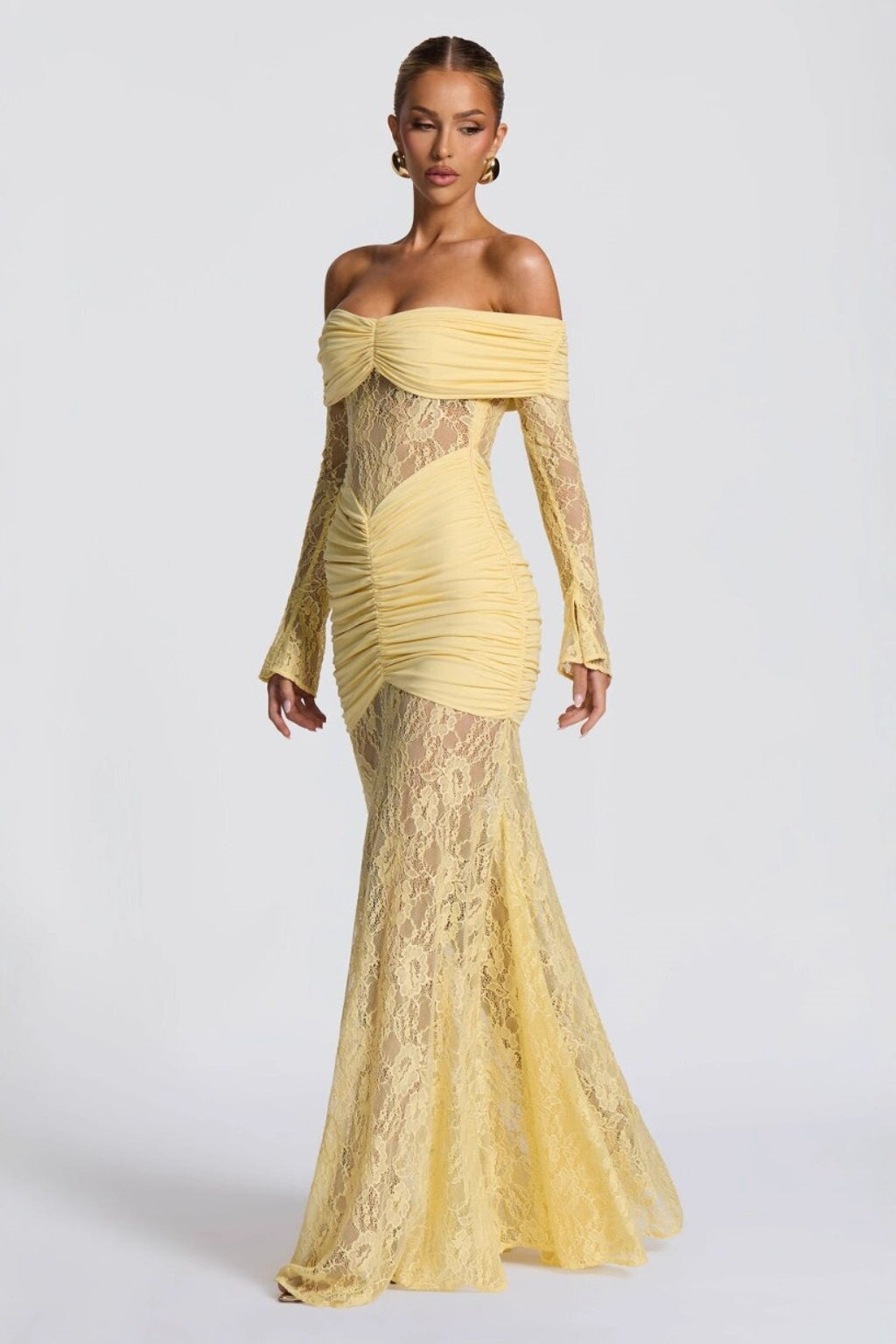 Halter Lace Sleeveless Backless Bodycon Maxi Lace Dress