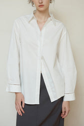 High Density Cotton Collared Blouse