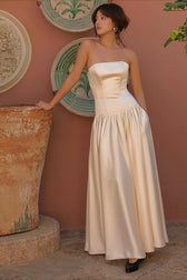 Satin Dress