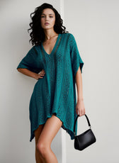 Crochet Poncho Beach Cover Up