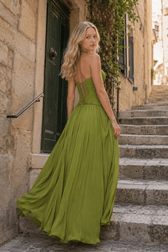 Low Cut Halter Bodycon Vacation Dress