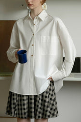 Cotton Oversized Lazy Unique Design Blouse