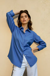 Pure Linen French Casual Blouse