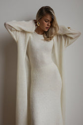 Cardigan Sleeveless Dress Knit Set