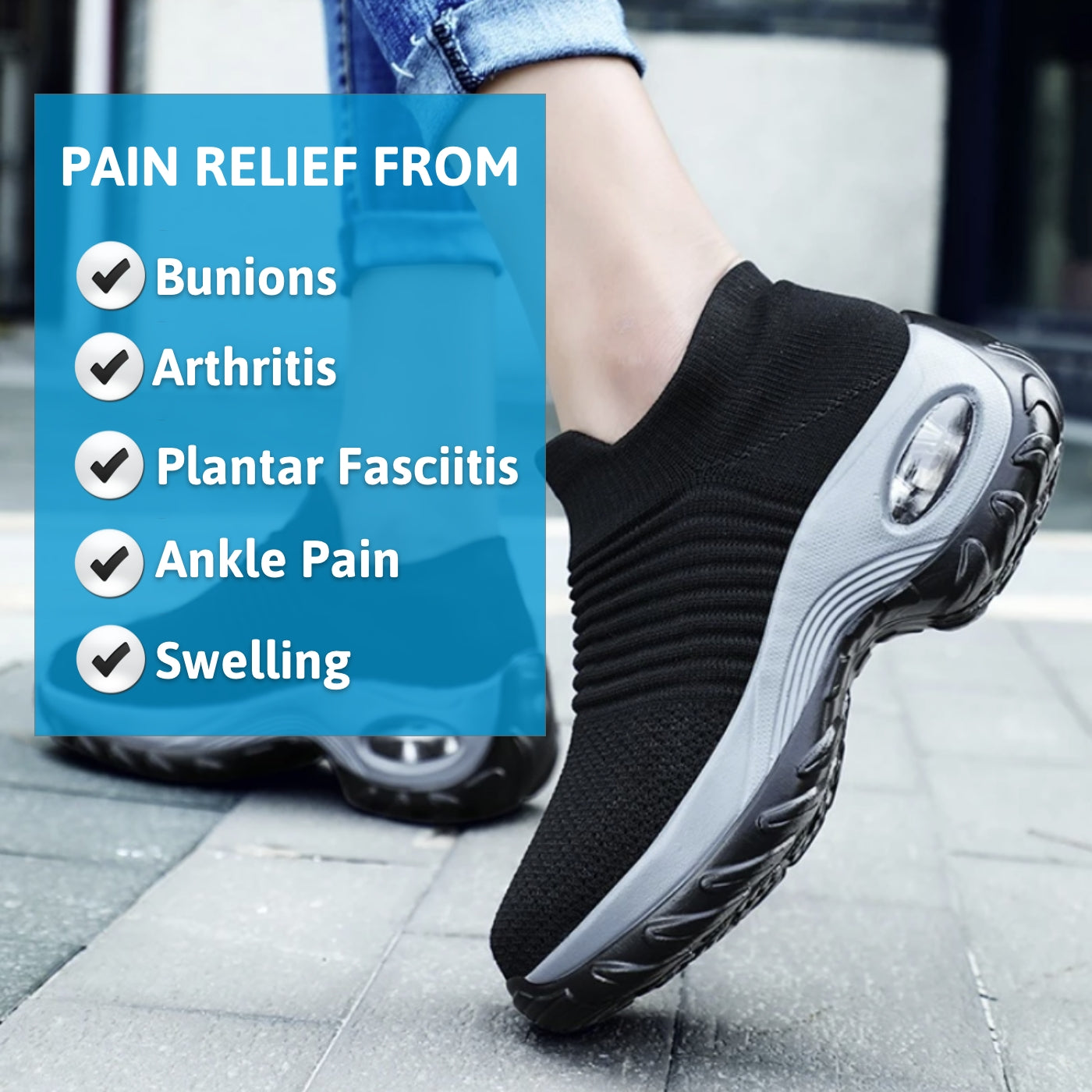 Cushion Pro - Ergonomic Pain Relief Footwear