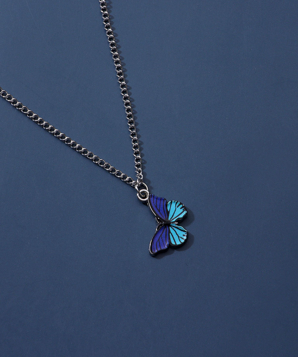 Butterfly Pendant Necklace