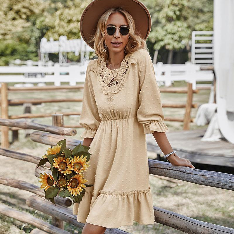 Waist Slimming Dress Summer Casual