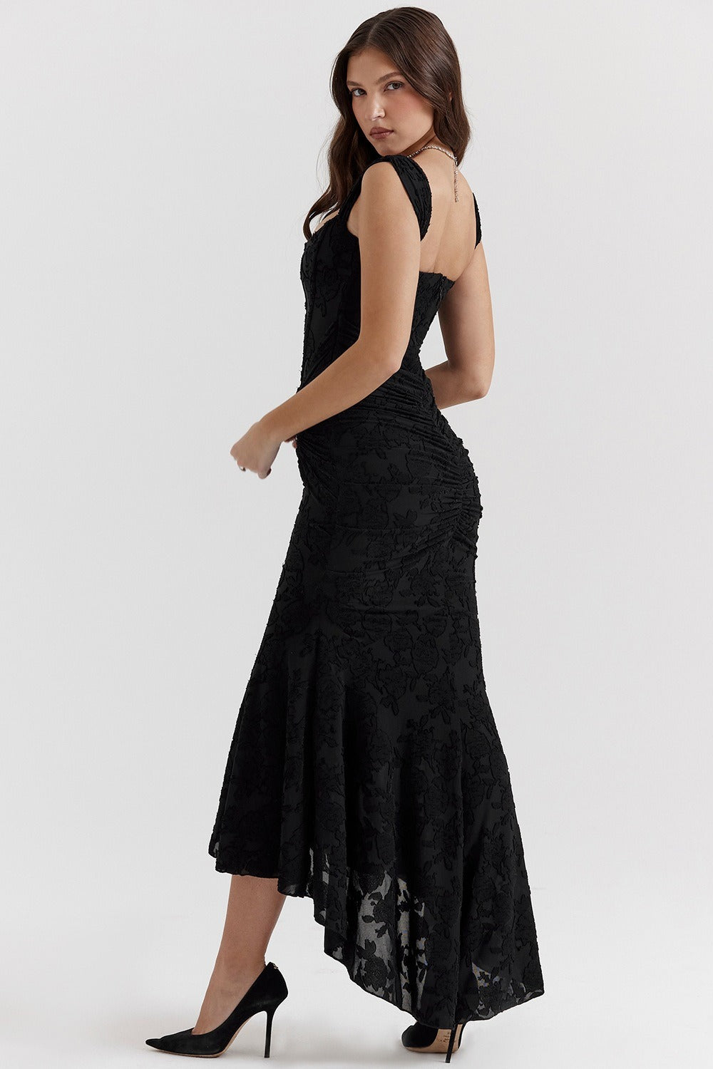 Boned Tailored Mermaid Formal Dress