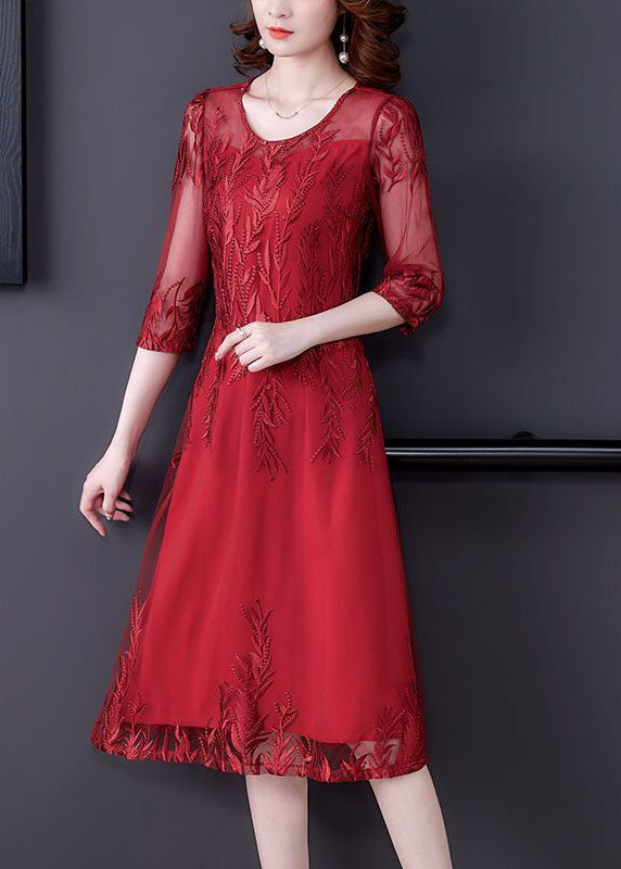 A Vintage Style Dress with Delicate Timeless Details