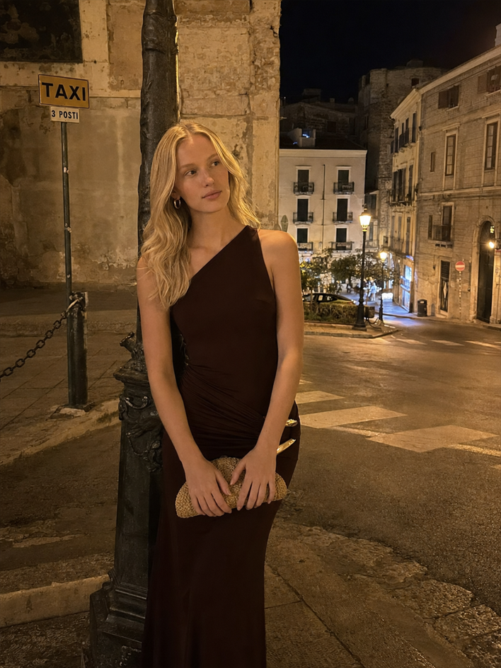 Backless Bodycon Maxi Dress