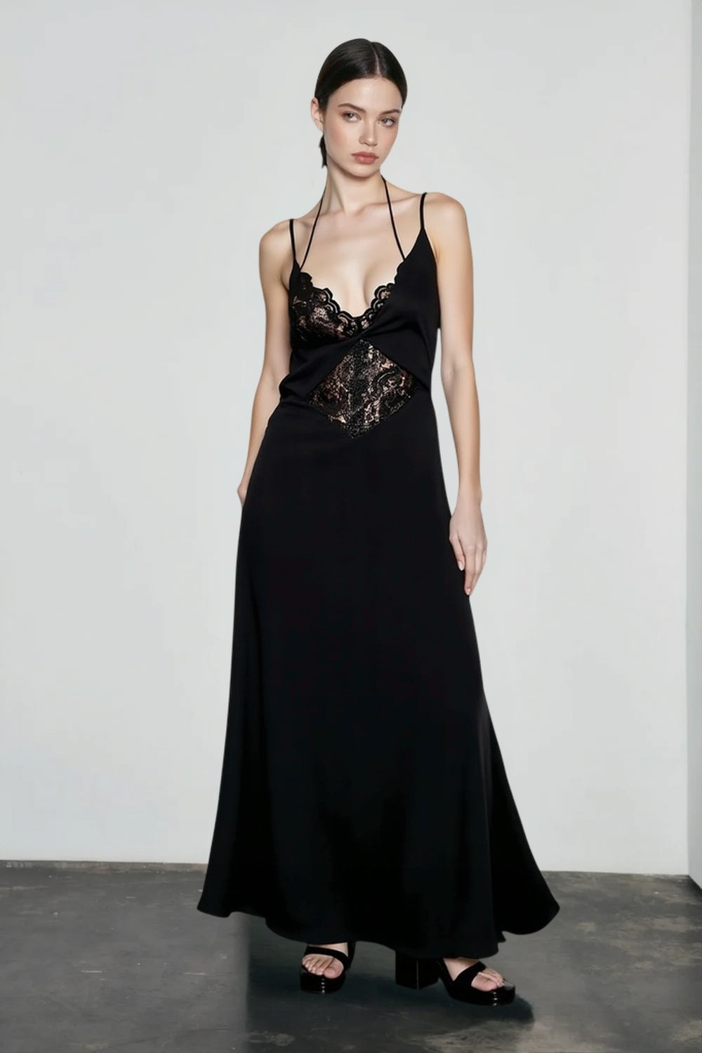 Backless Lace Dress