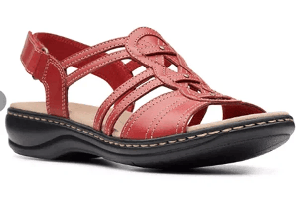 Strappy Closed Toe Adjustable Flat Sandals