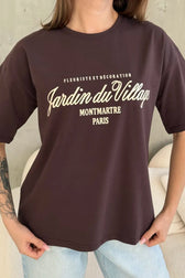 Heavyweight Streetwear Graphic T-Shirt