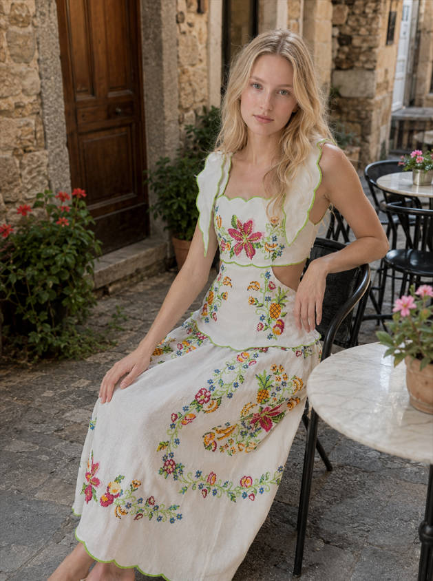 Patchwork Dress