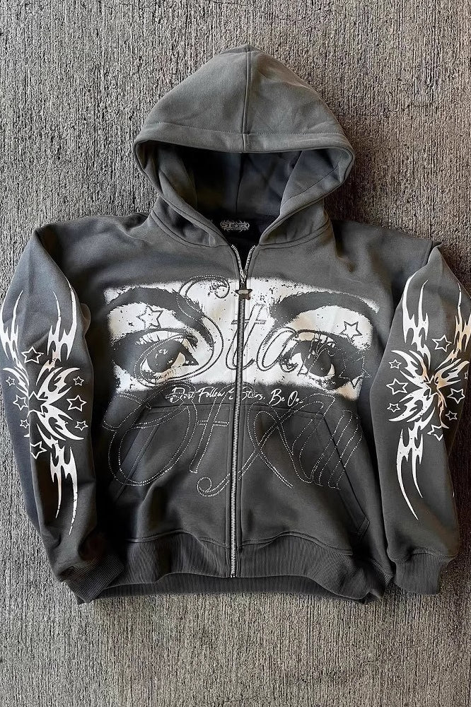 Vintage Street Style Hoodie