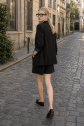 Minimalism Professional Style Solid Straight Casual Short