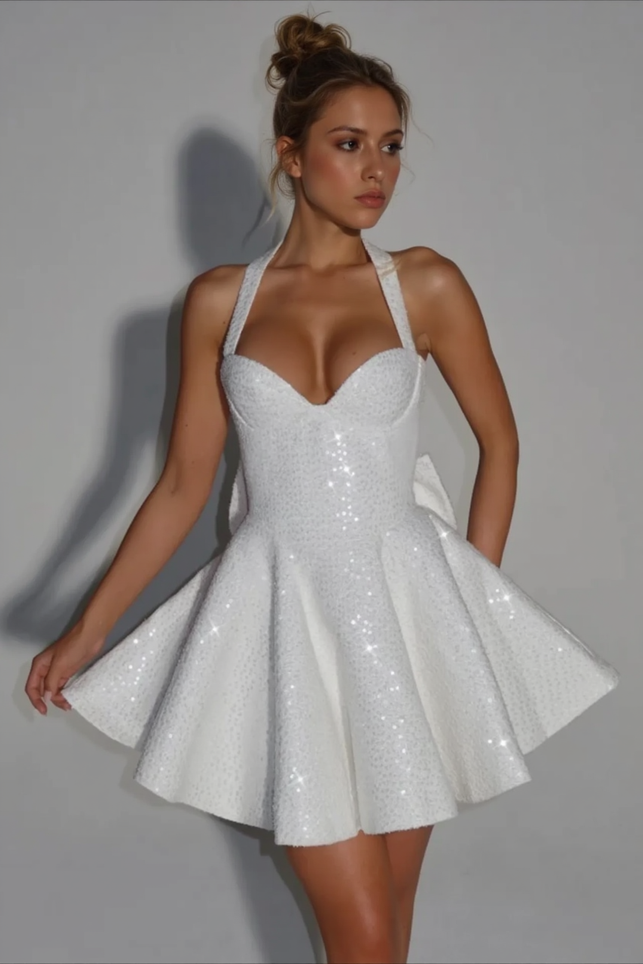 Halter-Neck Dress