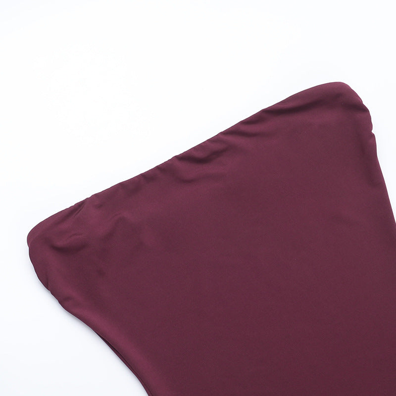 Zoey Maxi Dress - Maroon