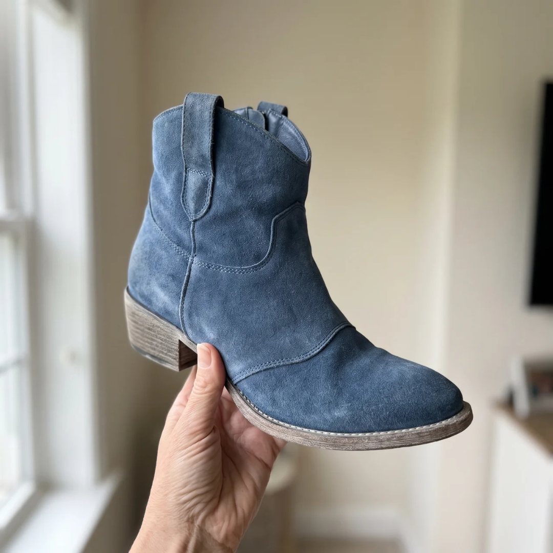 Elizabeth | Comfort Suede Ankle Boots