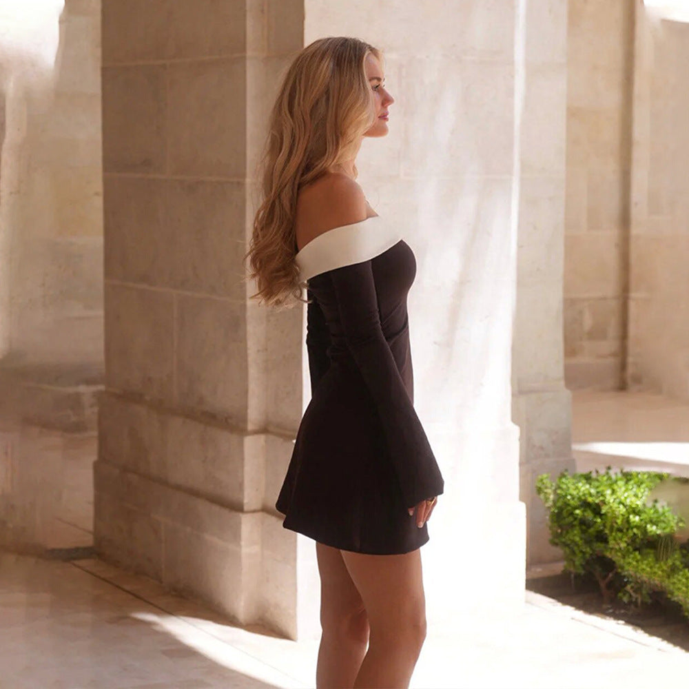 Bowen Mini Dress - Black