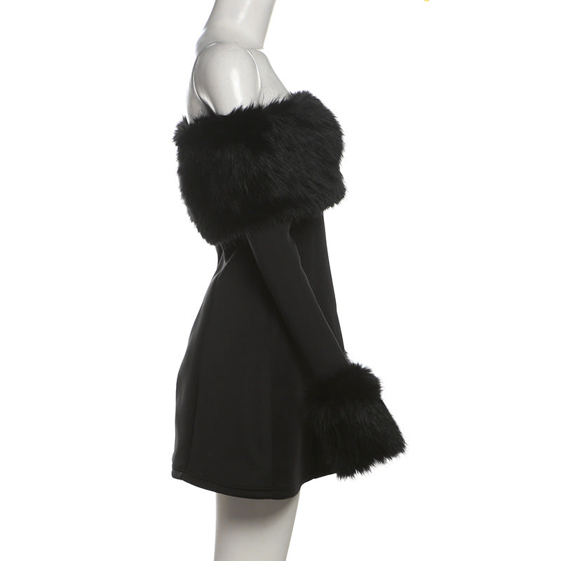 Carnival Mini Dress Black