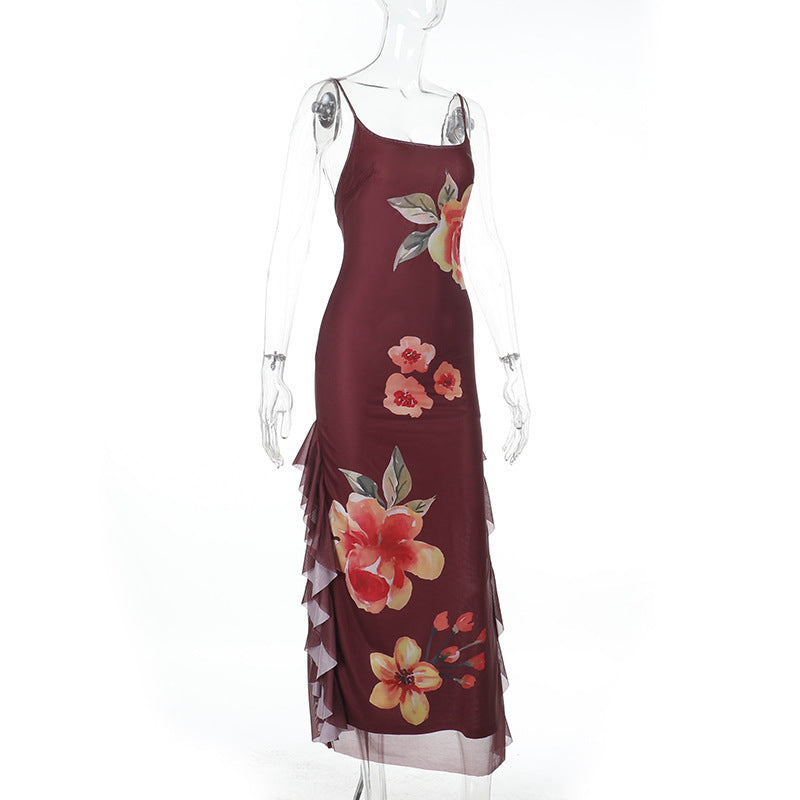 Russo Maxi Dress - Brown