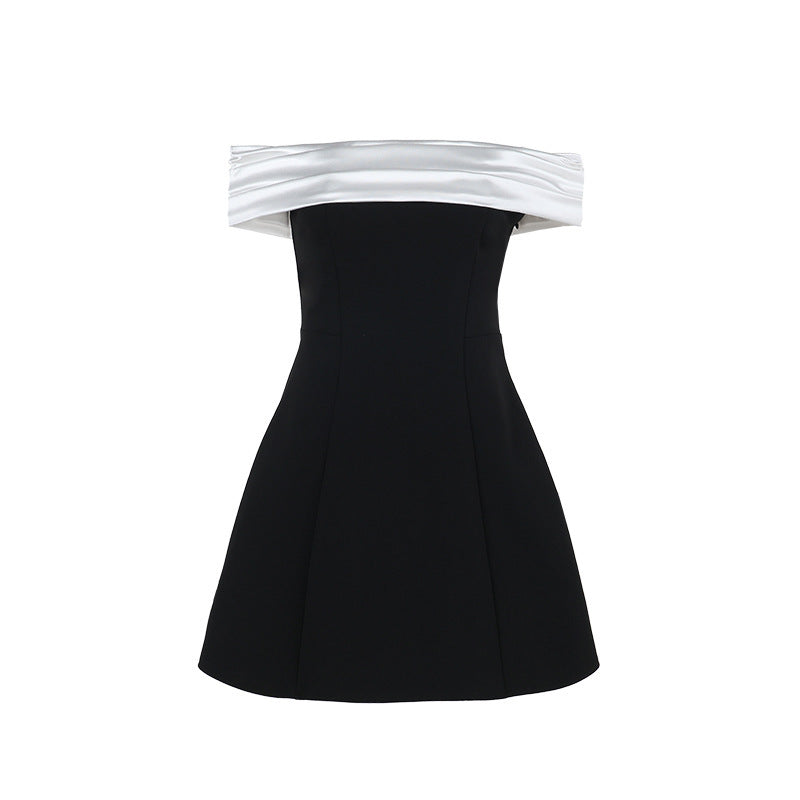Dublin 2.0 Off Shoulder Mini dress Black
