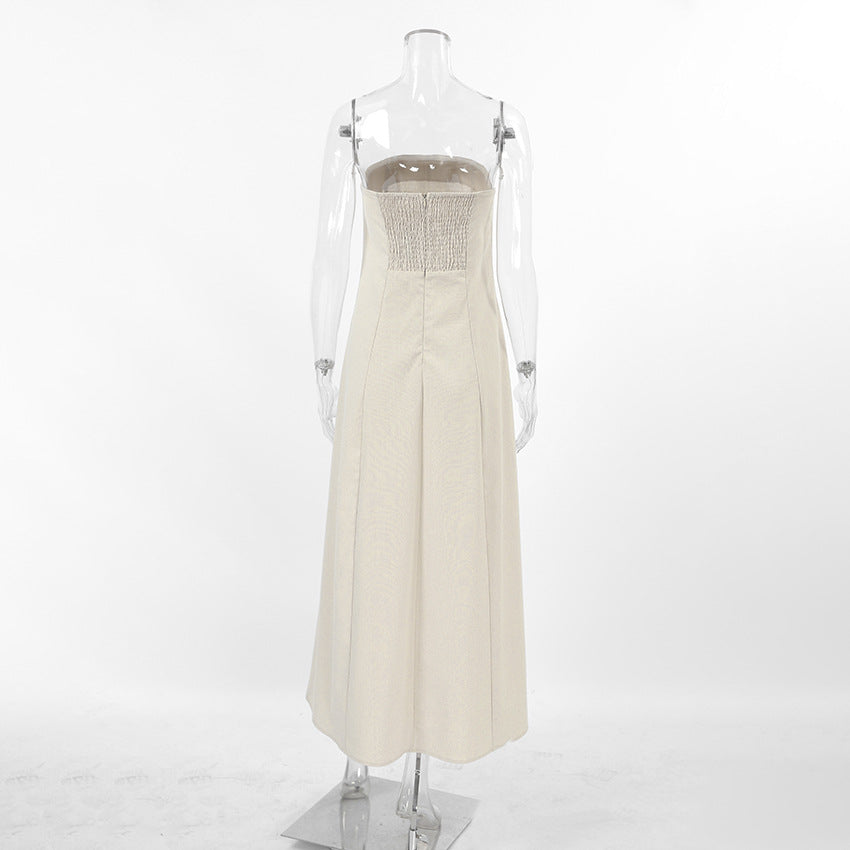 Martina Maxi Dress - Beige