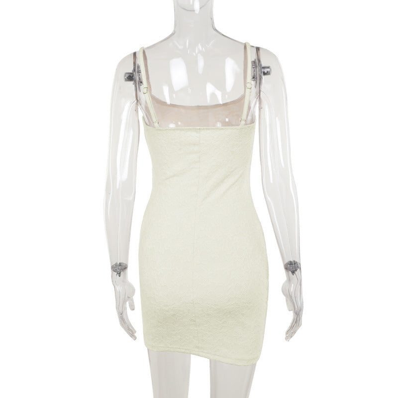 Renys Mini Dress - Apricot