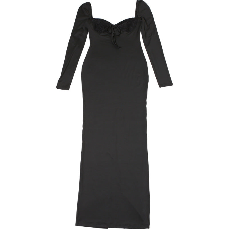 Praush Bodycon Dress Black
