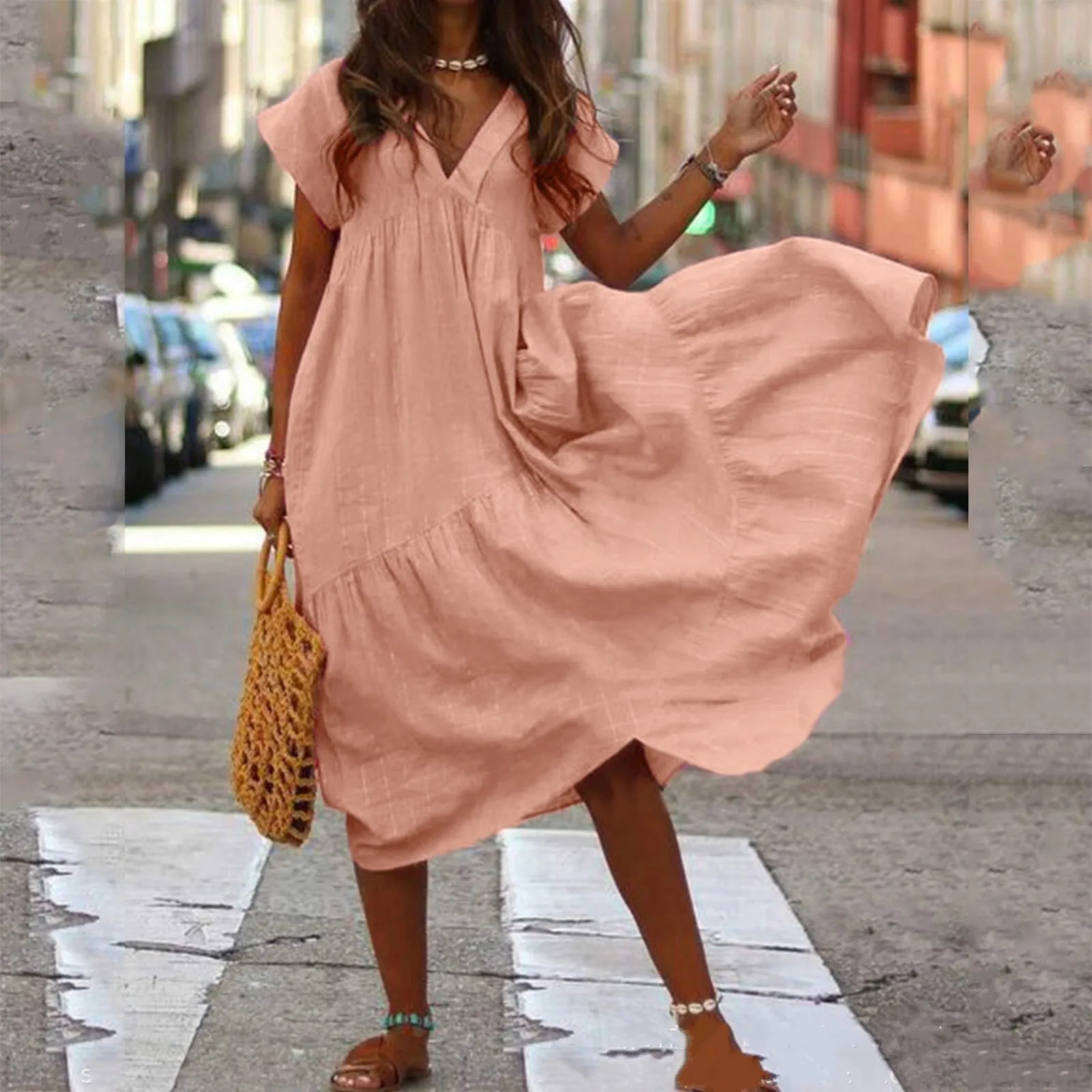 Katarina Casual and Relaxed Dress for Women Sophisticated Look