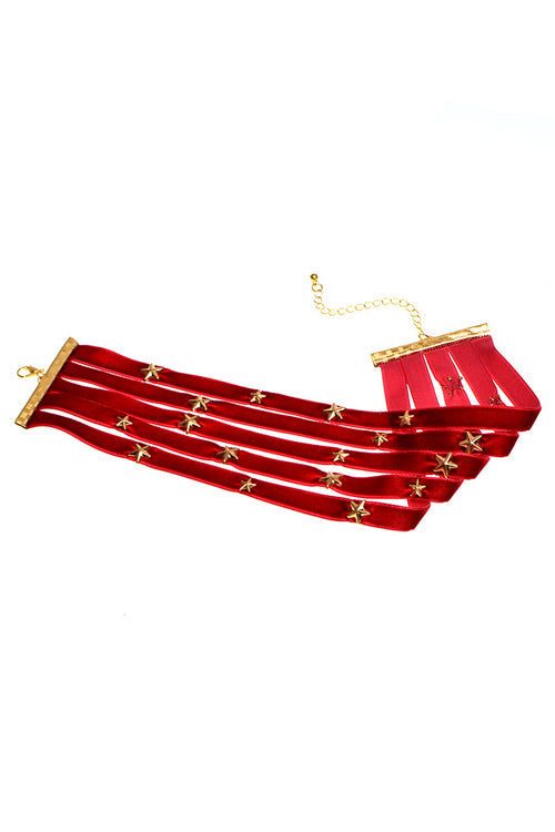 Rivet Layered Cool Choker