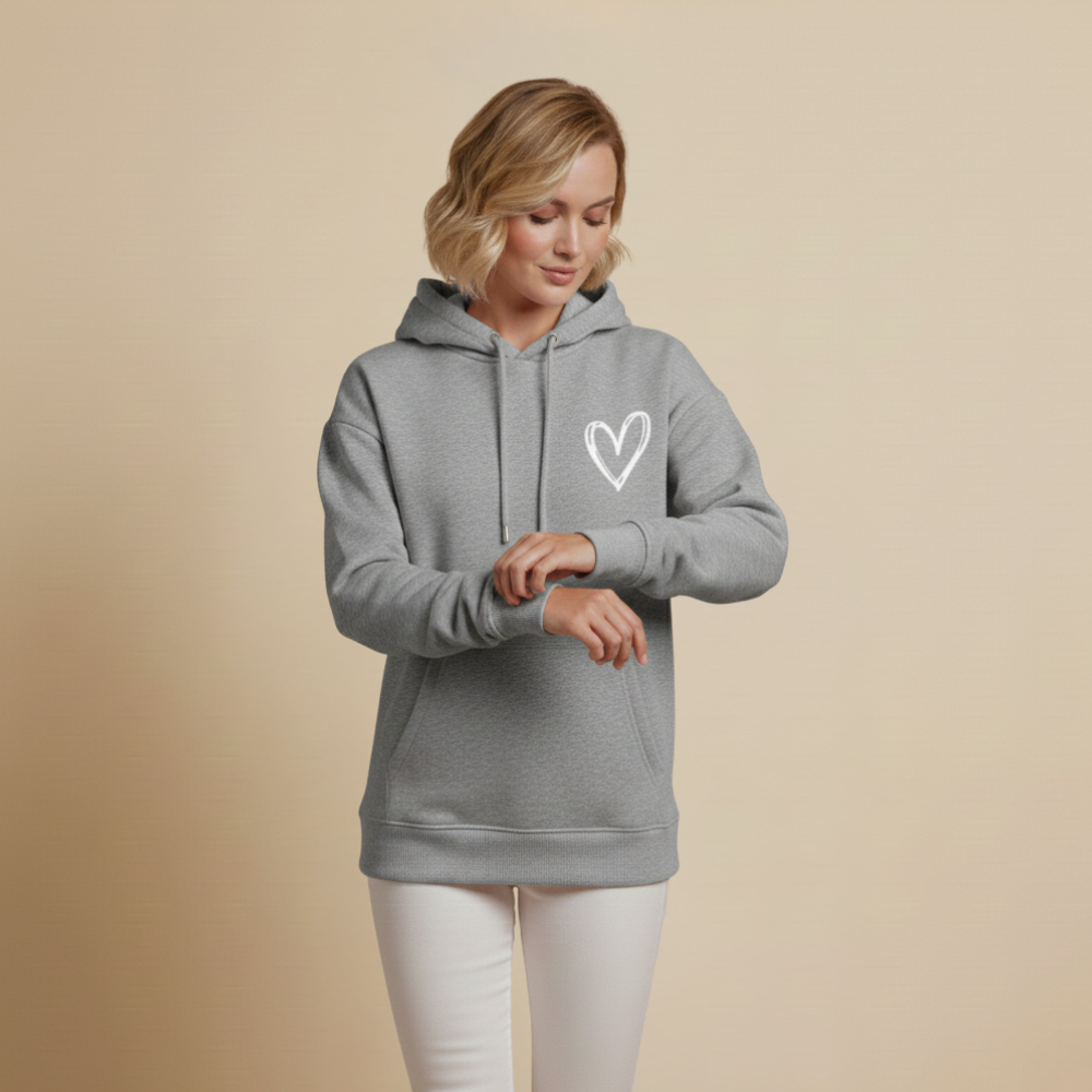 Casual Printed Hoodie Jacket for Women