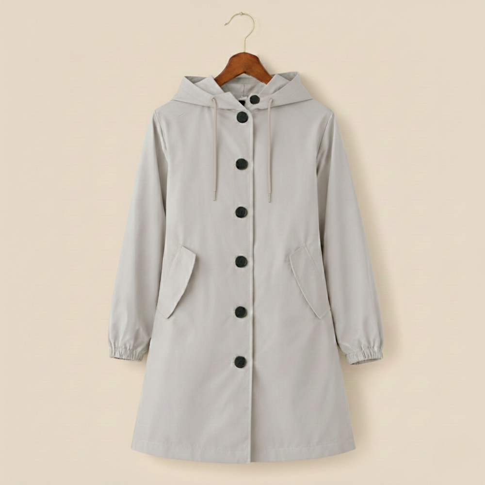 Loose-Fit Hooded Windbreaker