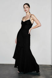 Silk Satin Sleeveless Vacation Dress