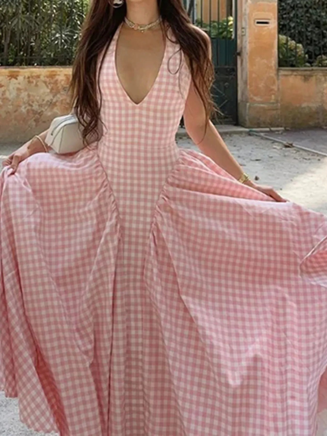 Halter Maxi Dress = Breeze