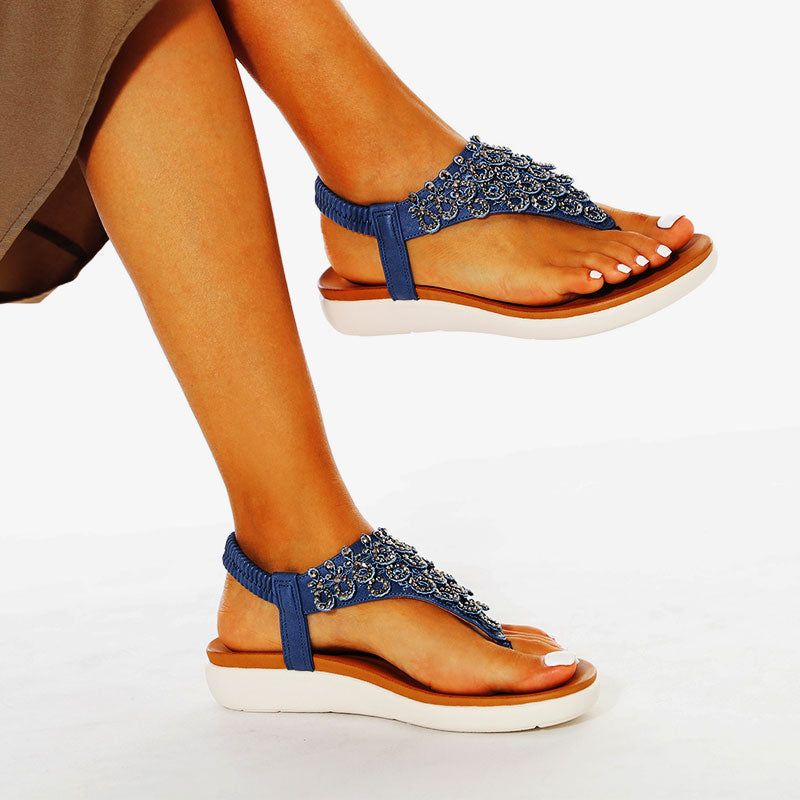 Ankle Strap Casual Elastic Fashion Sandals