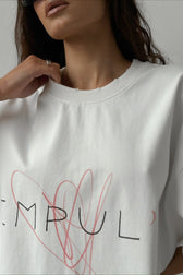 Trendy Oversized Graphic Crewneck T-Shirt