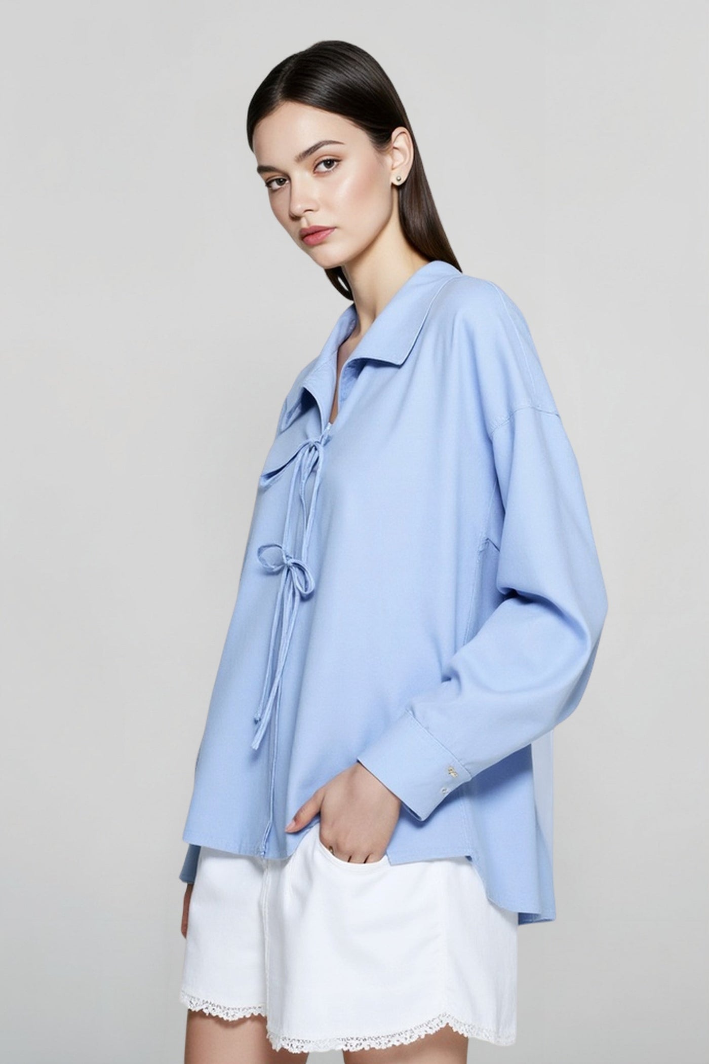 Vintage Linen Relaxed Blouse