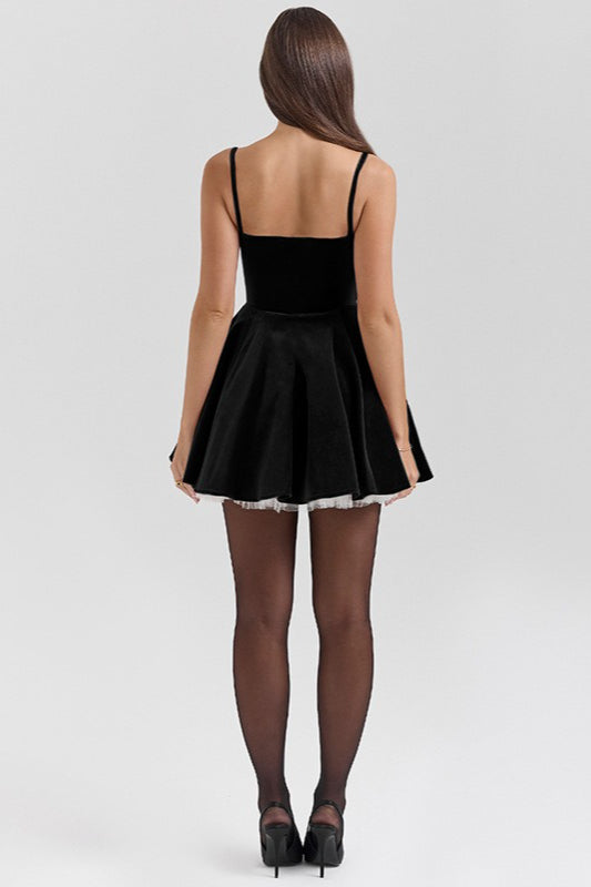 LowBack VNeck Party Dress