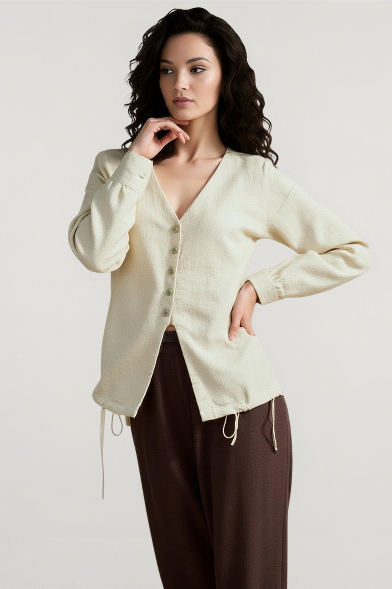Linen Everyday Blouse