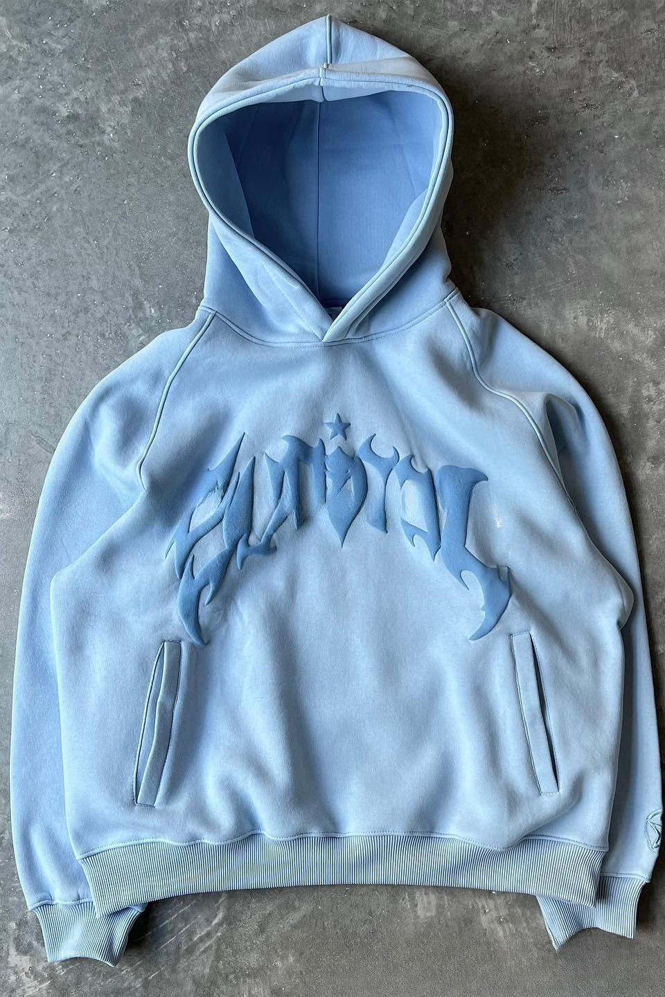 Vintage Pullover Graphic Print Hoodie
